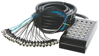On-Stage 20x4 XLR Stage Snake - 100 foot On-Stage 20x4 XLR Stage Snake - 100 foot